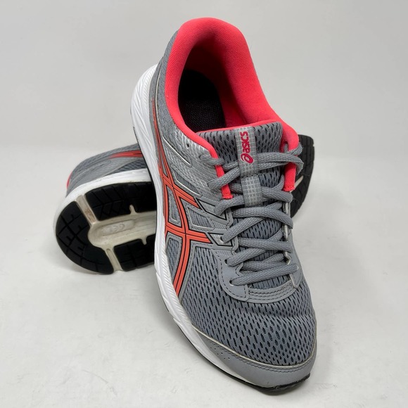 ASICS Gel Contend 8 Running Shoes Gray Pink Womens Sz 8 824:I.6.4 - Picture 8 of 14